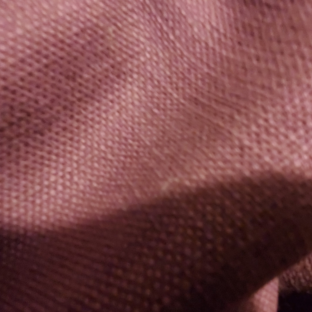 Tabitha Purple Burlap Skirt with Asymmetric Pleats - Picture 7 of 7